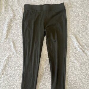 Seven 7 - Dark Olive Green Dress/Casual skinny ankle pants - Large